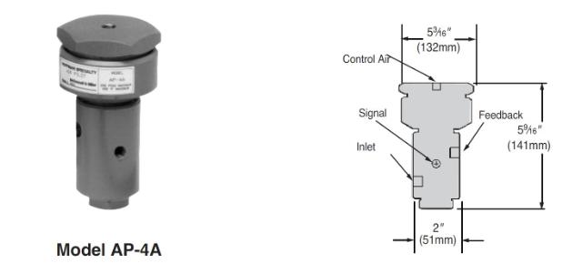 AP-4A AIR PILOT 4:1 PSI RATIO