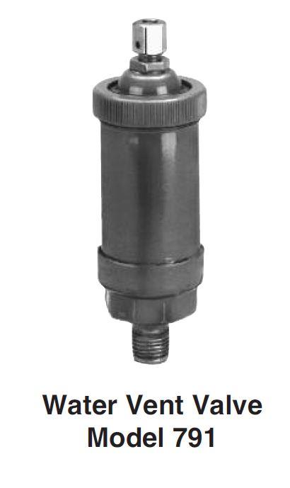 Model 791 Water Vent