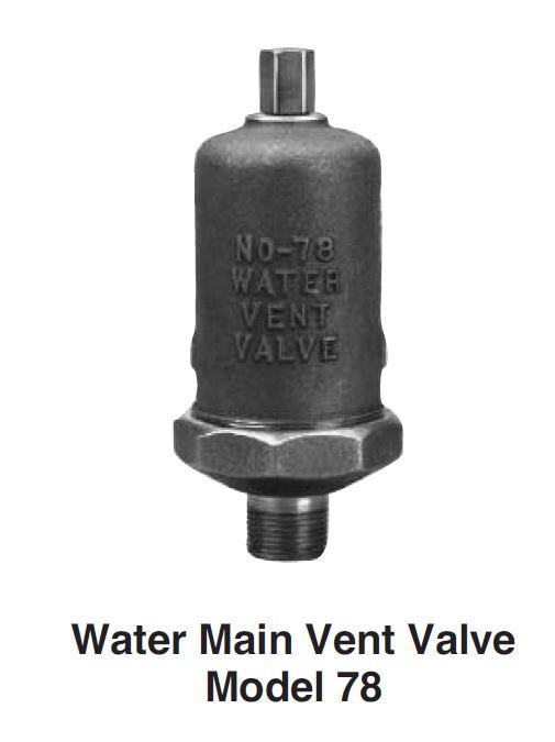 Model 78 Water Vent
