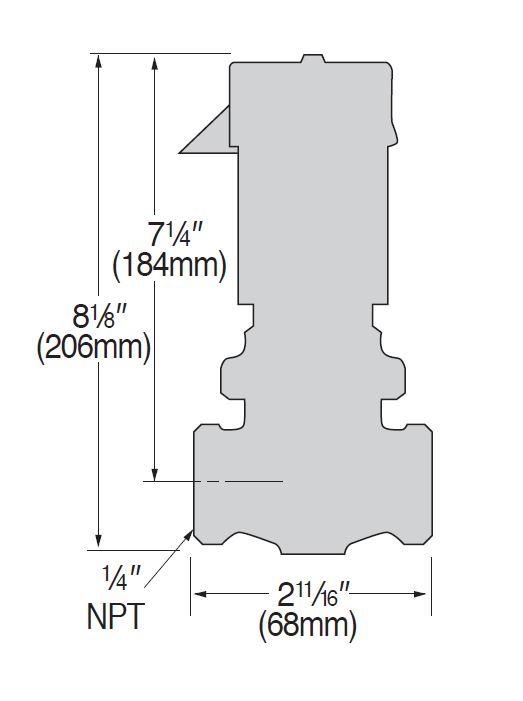 SLD-X SOLENOID 0 TO 100 PSIG