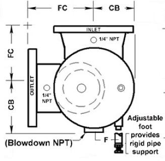 DB14X12-125 - Double Suction Diffuser