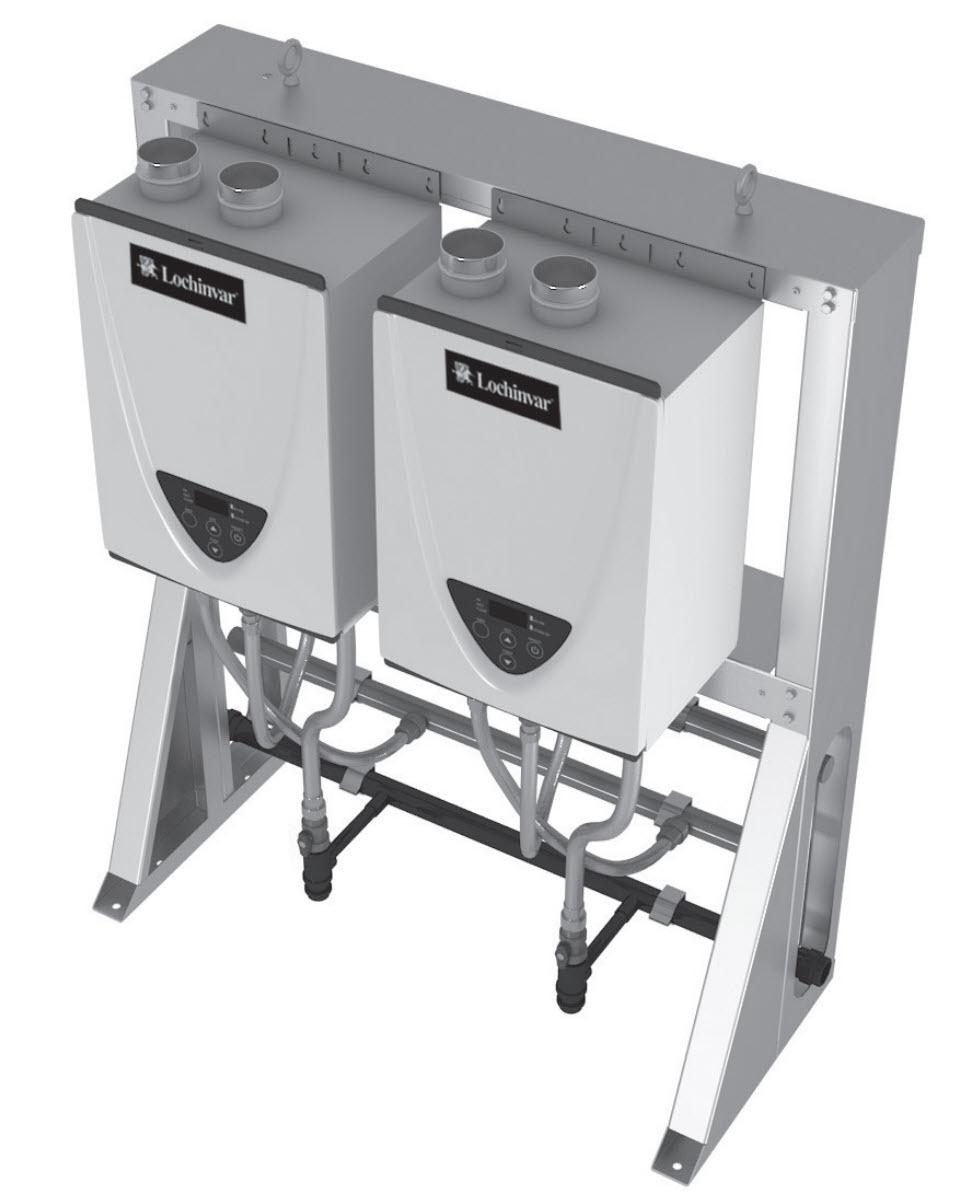 Commercial Rack Systems for Tankless Water Heaters