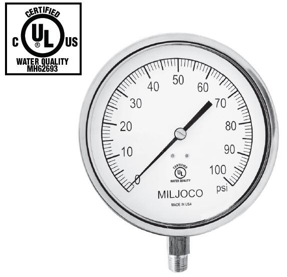 P4598L07 4.5'' Contractor's Gauge