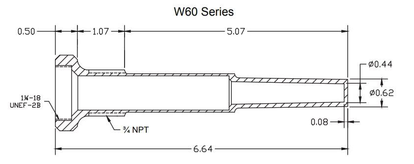 W60B-Industrial Thermowell